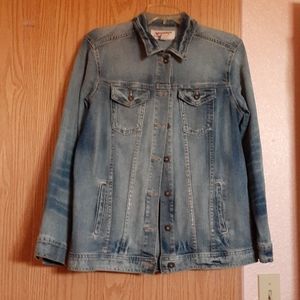 Gently-Loved Denim Jean Jacket
